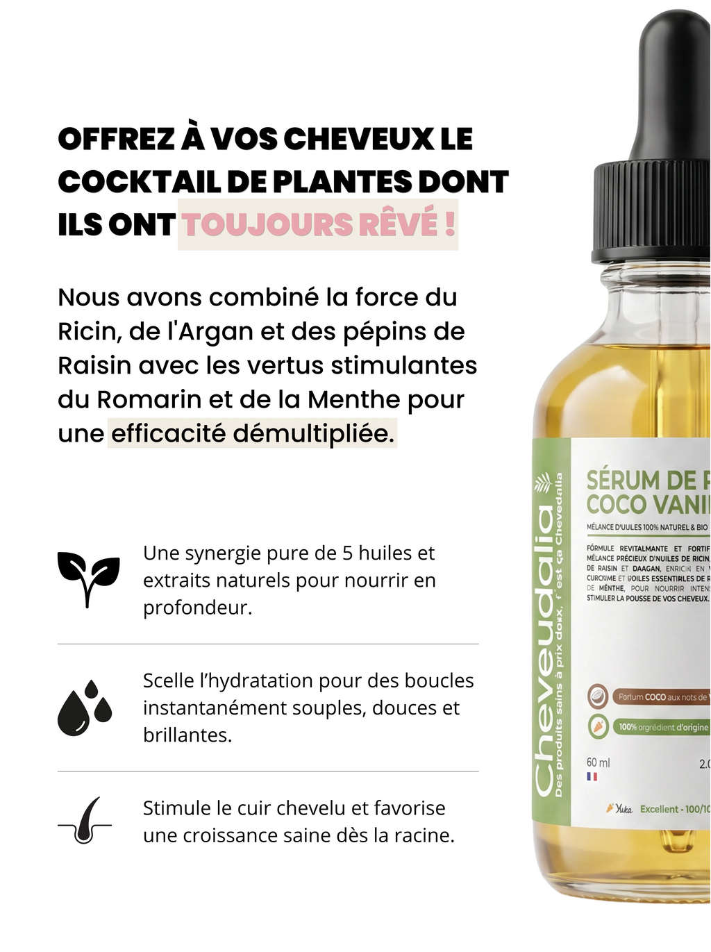 Sérum de pousse - 9 en 1