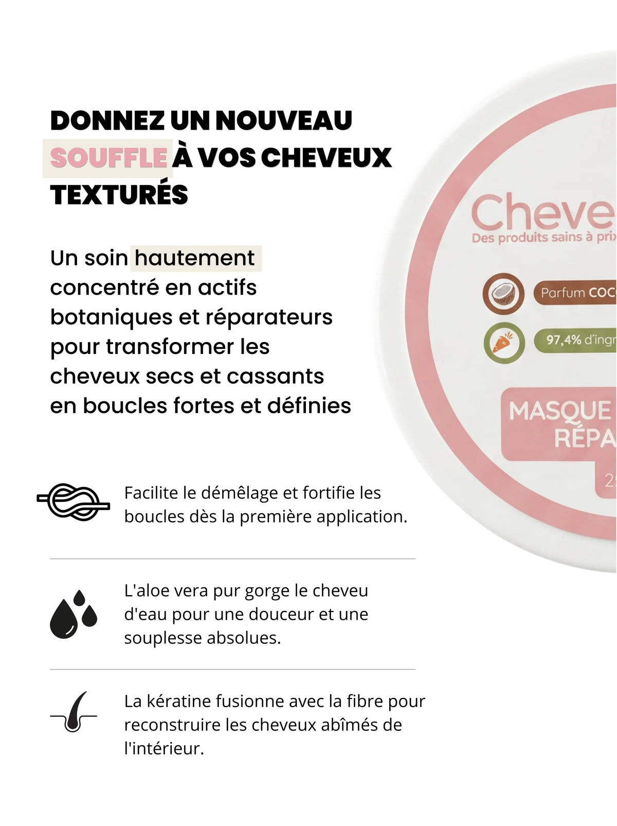 Masque réparateur