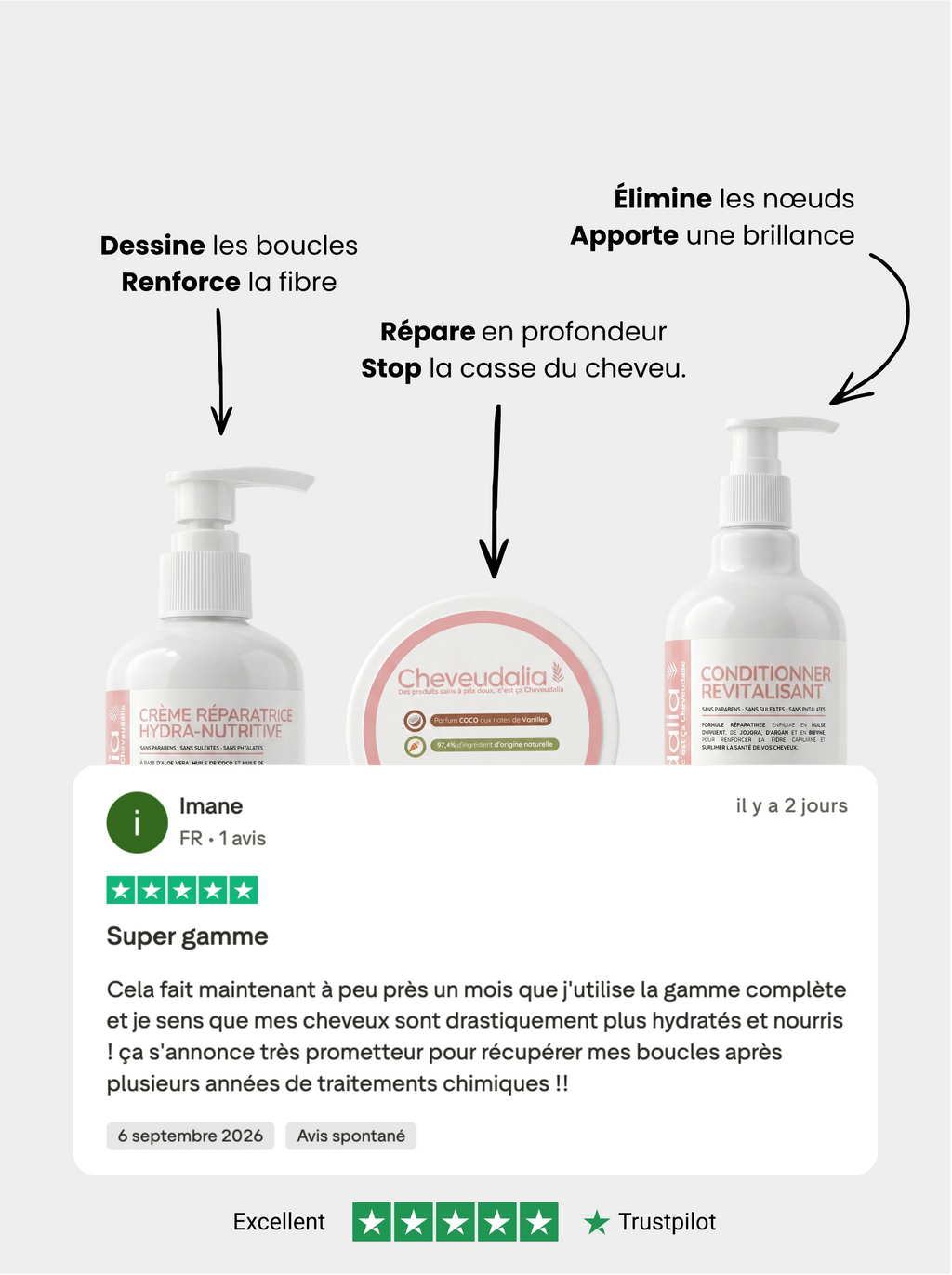 Effets coffret N3 Cheveudalia 2/2